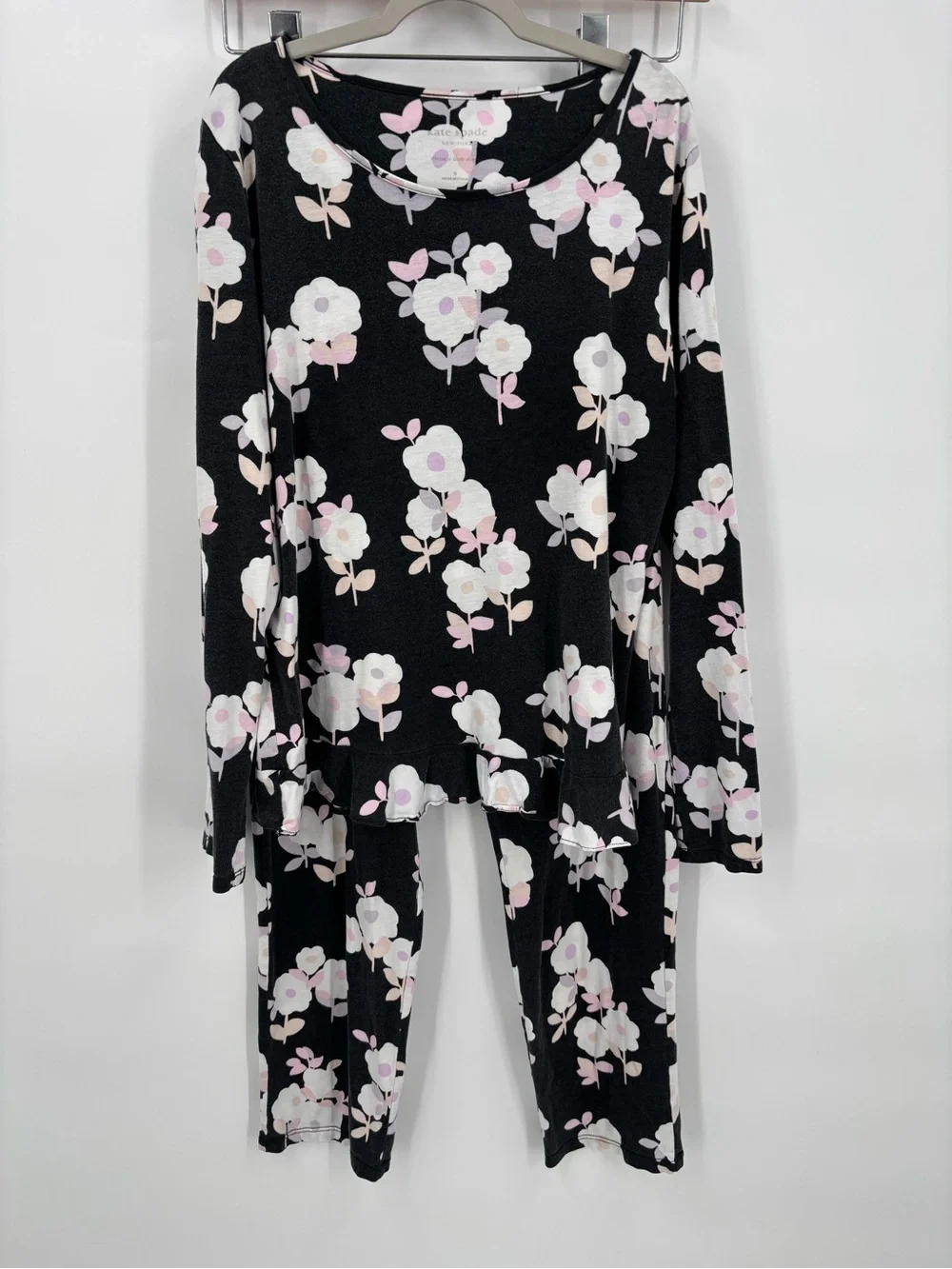 Kate Spade cotton blend floral pajama set